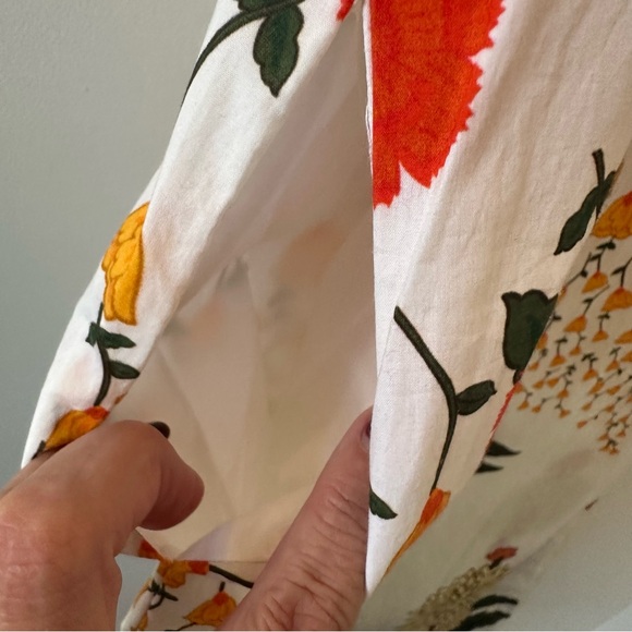 Rhode Resort 100% Cotton long sleeveless dress Size XS - Picture 9 of 14